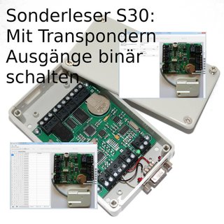 Leser-S30 (Transponderidentifikation und binäre Ausgabe)