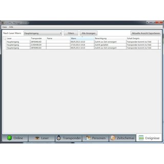 LeserPlusManager Software Version 2.x für Parametrierung und Programmierung von Codatex-Lesern, Lizenz Business