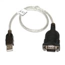 Adapterkabel USB-RS232 9-pol.